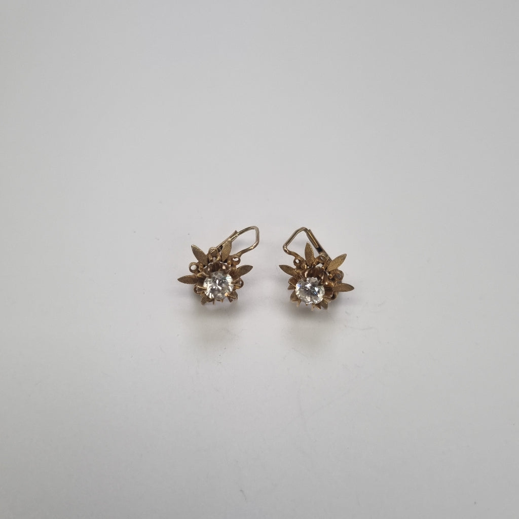 ARETES PAR ORO 10 K 3.8 GRMS (SEMINUEVO)