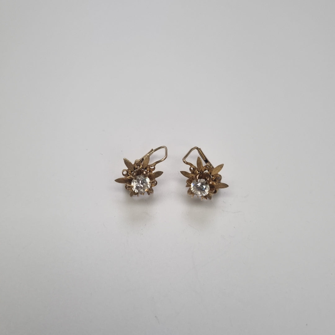 ARETES PAR ORO 10 K 3.8 GRMS (SEMINUEVO)