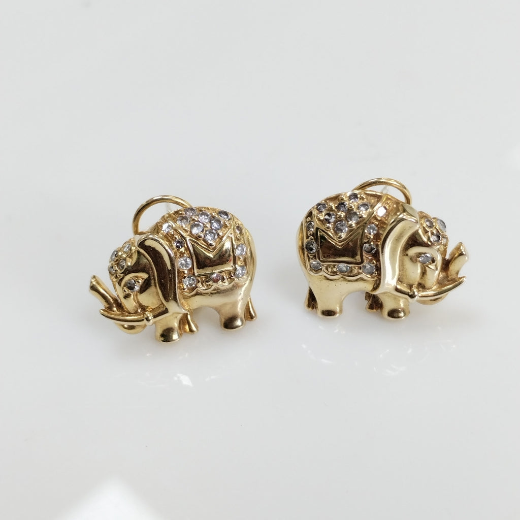 ARETES PAR ORO 10 K 4,50 GRMS (SEMINUEVO)