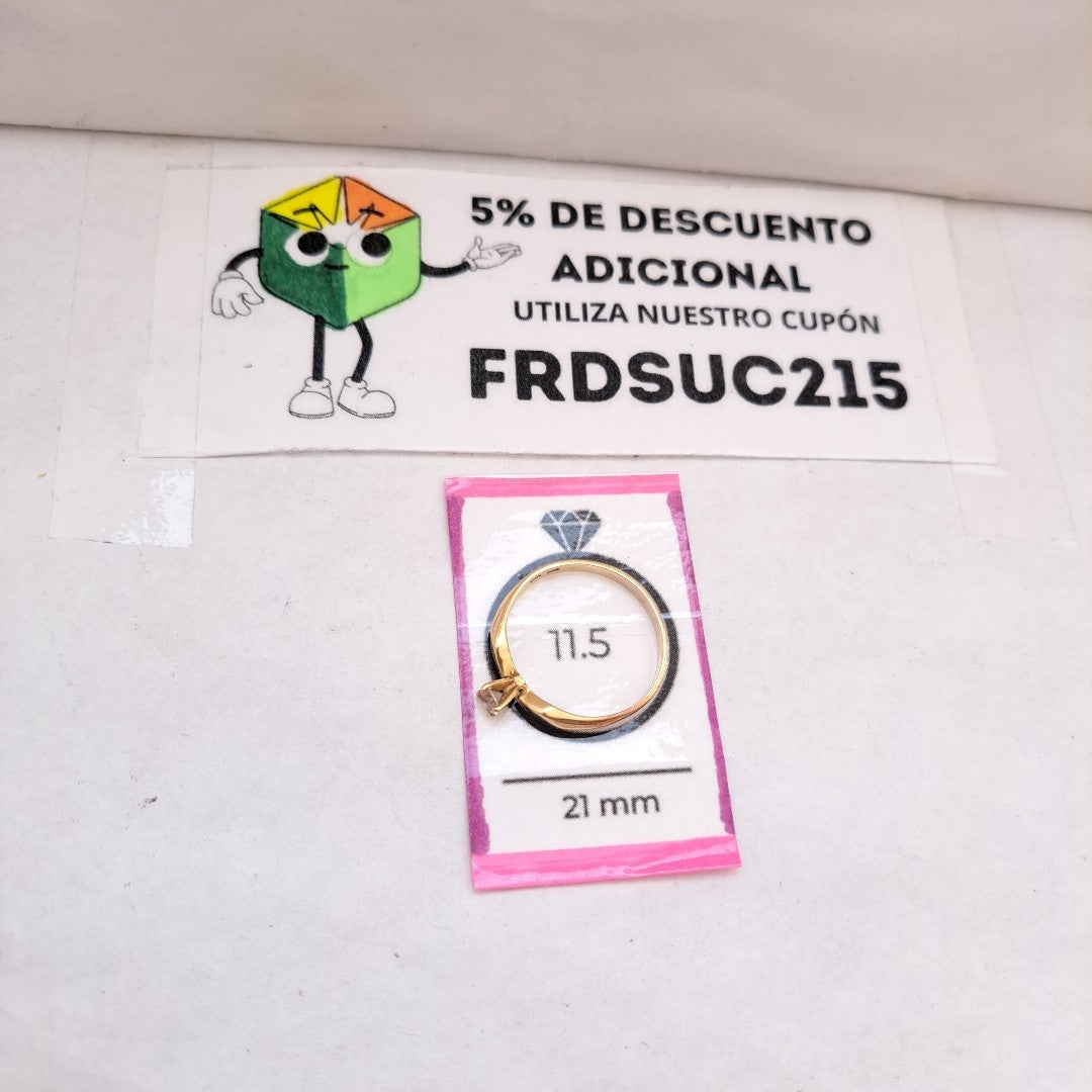 SOLITARIO ORO 10 K 2,00 GRMS (SEMINUEVO)