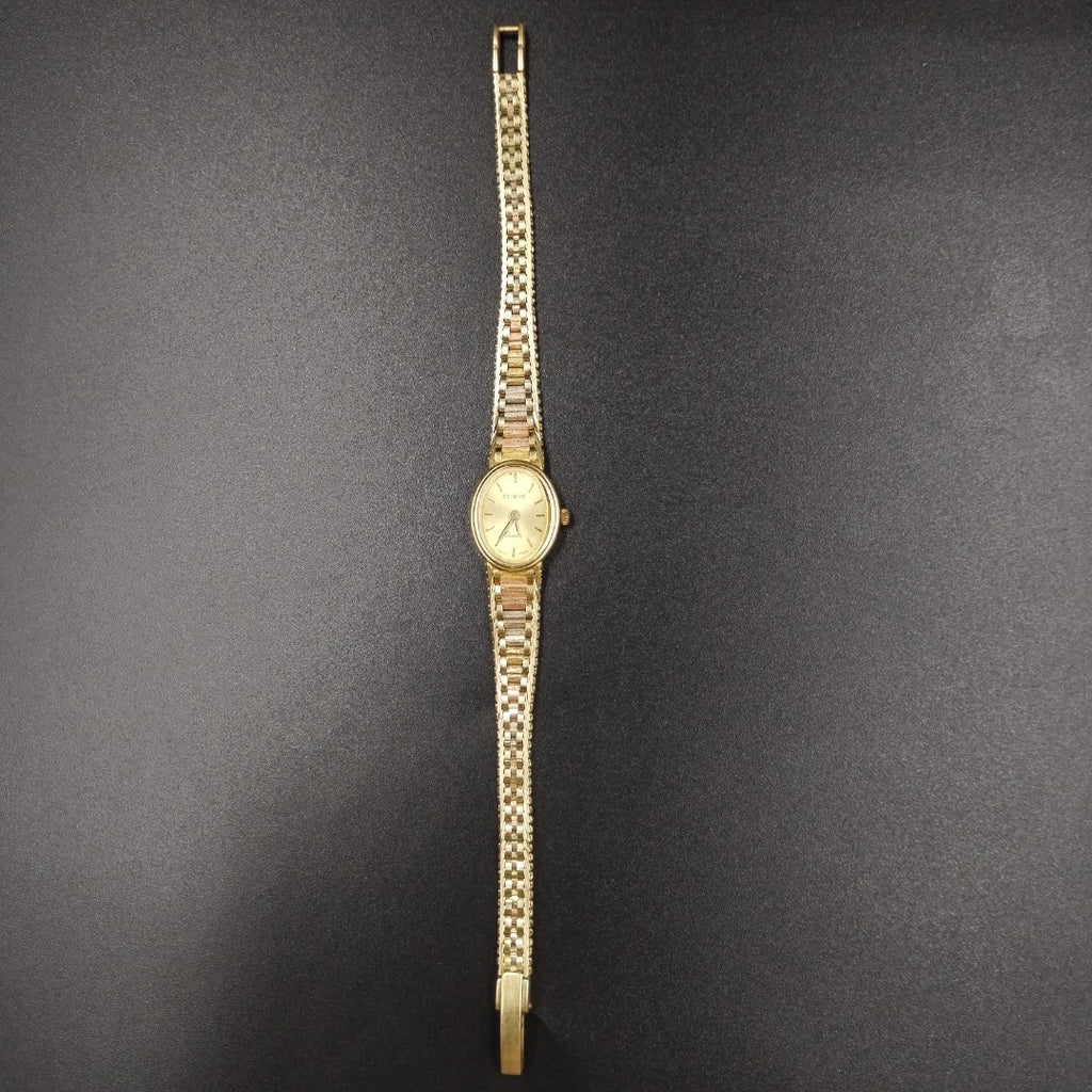 RELOJ CAJA Y PULSO ORO ORO 14 K 20.7 GRMS (SEMINUEVO)