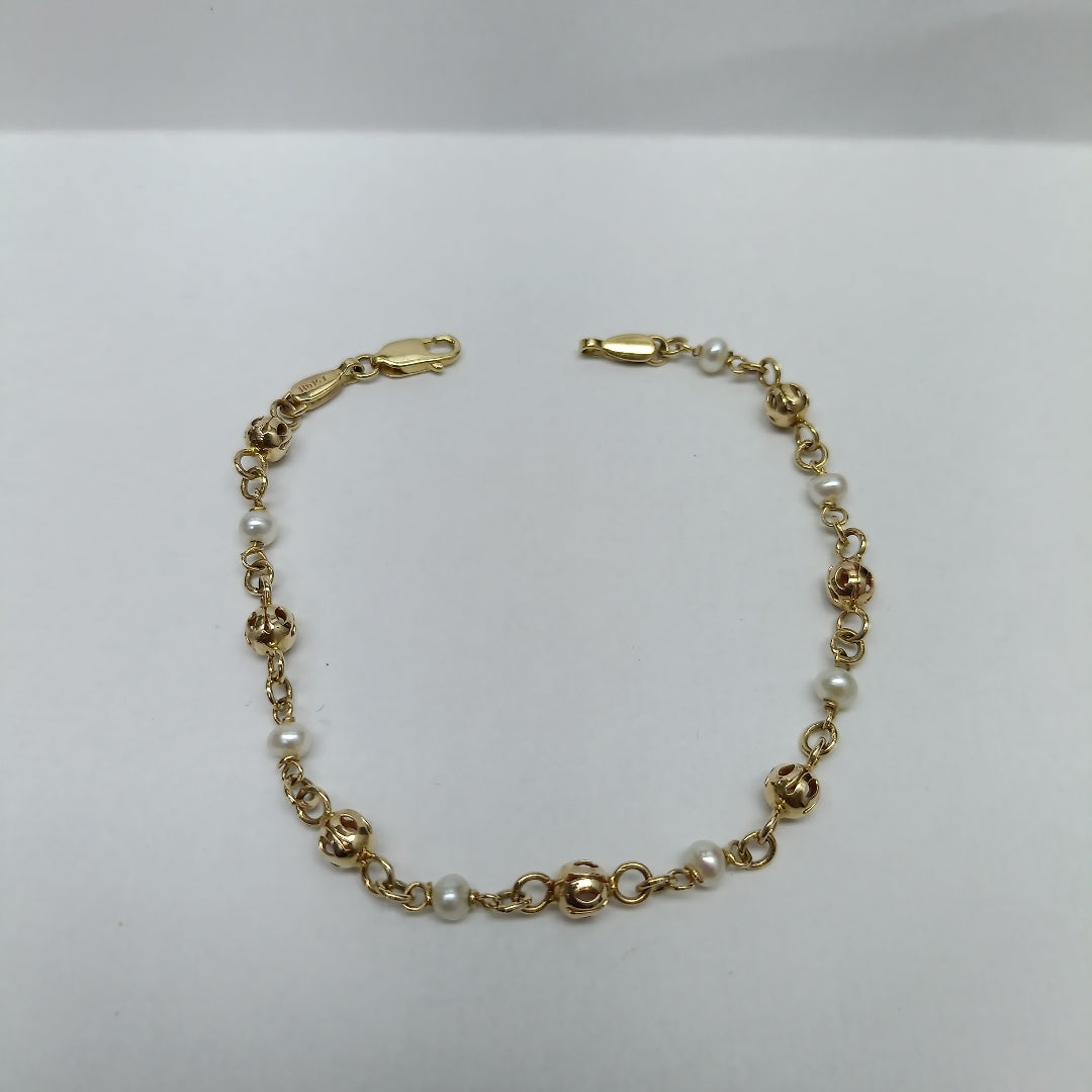PULSERA ORO 14 K 4.3 GRMS (SEMINUEVO)