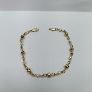 PULSERA ORO 14 K 4.3 GRMS (SEMINUEVO)