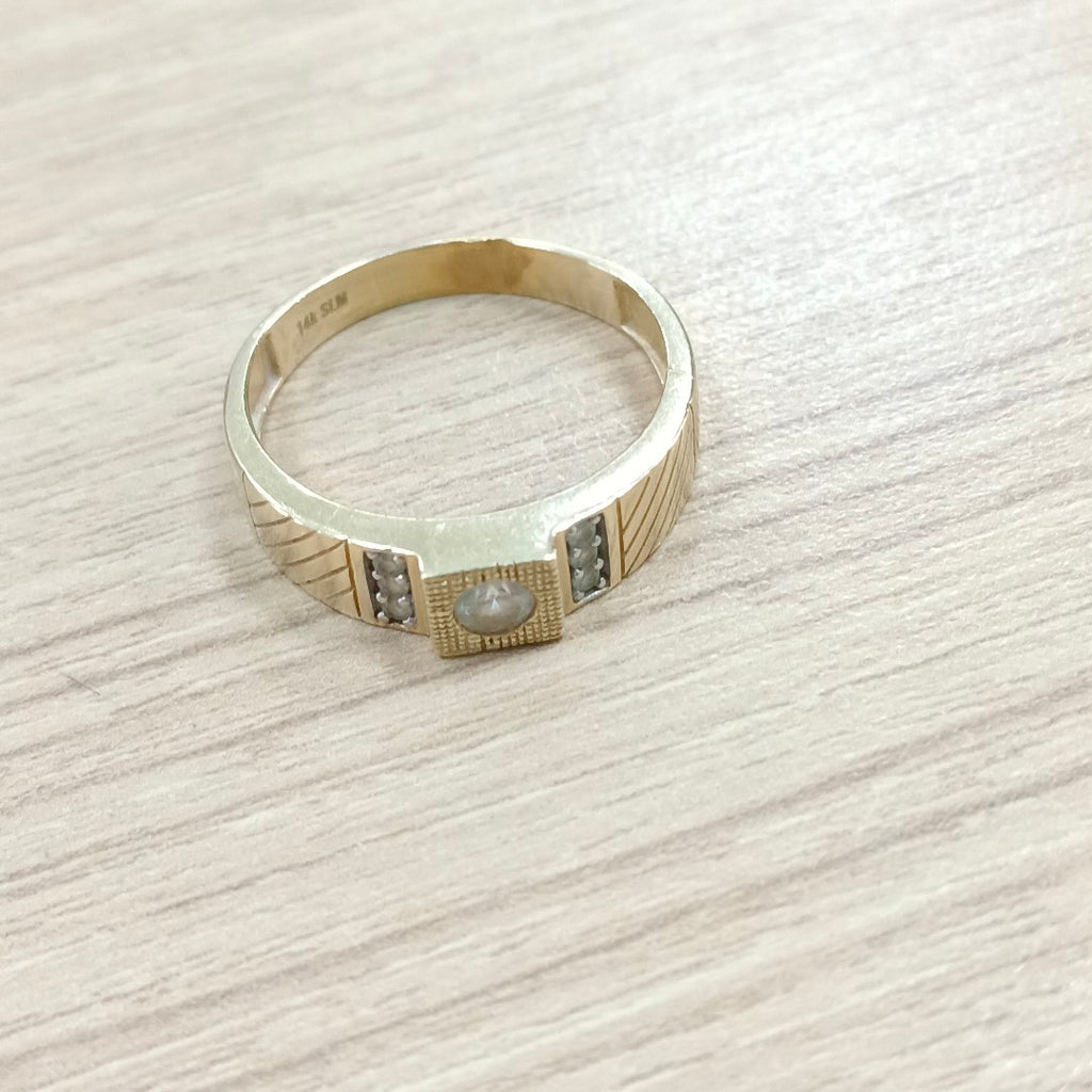 ANILLO ORO 14 K 3.9 GRMS (SEMINUEVO)