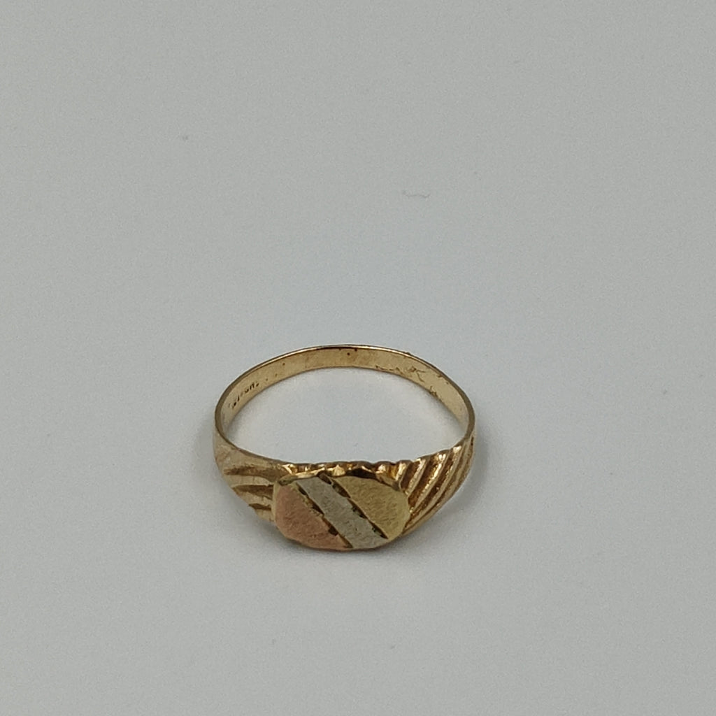 ANILLITO ORO,ORO COMBINADO 10 K 2,00 GRMS (SEMINUEVO)