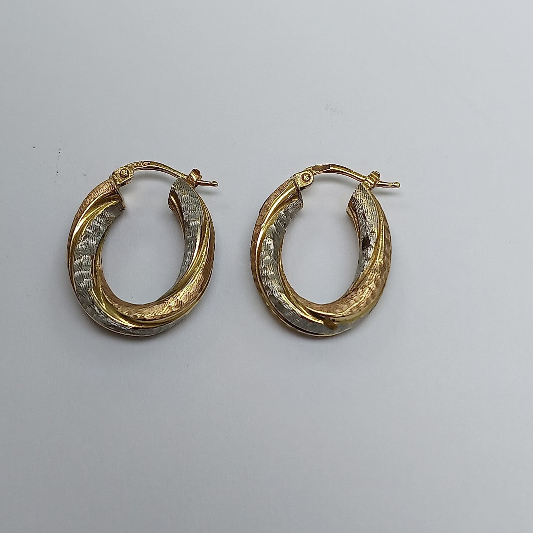 ARRACADAS PAR ORO 14 K 4.2 GRMS (SEMINUEVO)