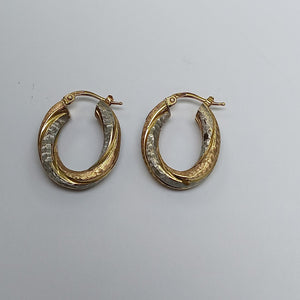 ARRACADAS PAR ORO 14 K 4.2 GRMS (SEMINUEVO)