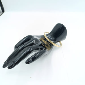PULSERA RIGIDA ORO 10 K 5.6 GRMS (SEMINUEVO)