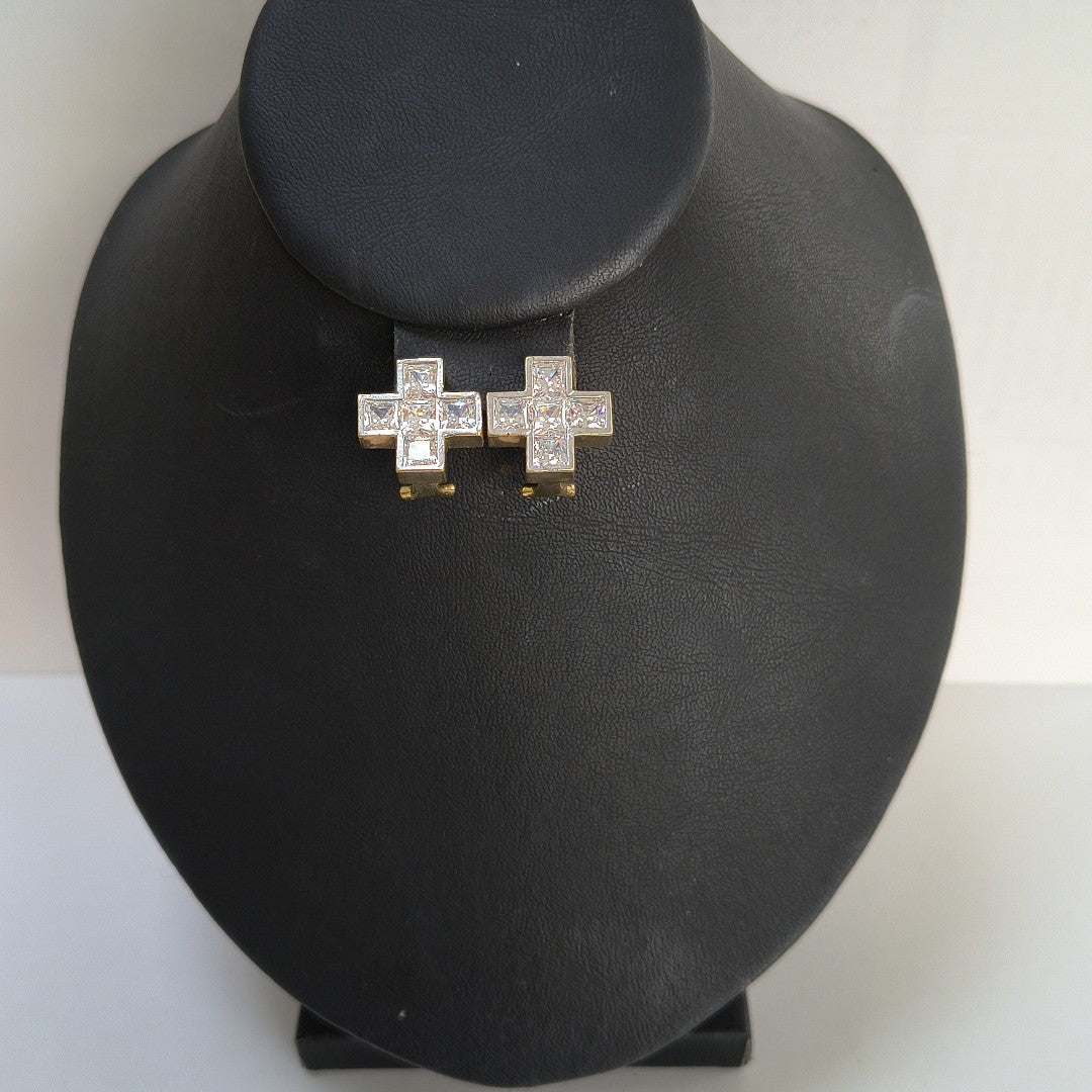 ARETES PAR ORO 14 K 11 GRMS (SEMINUEVO)