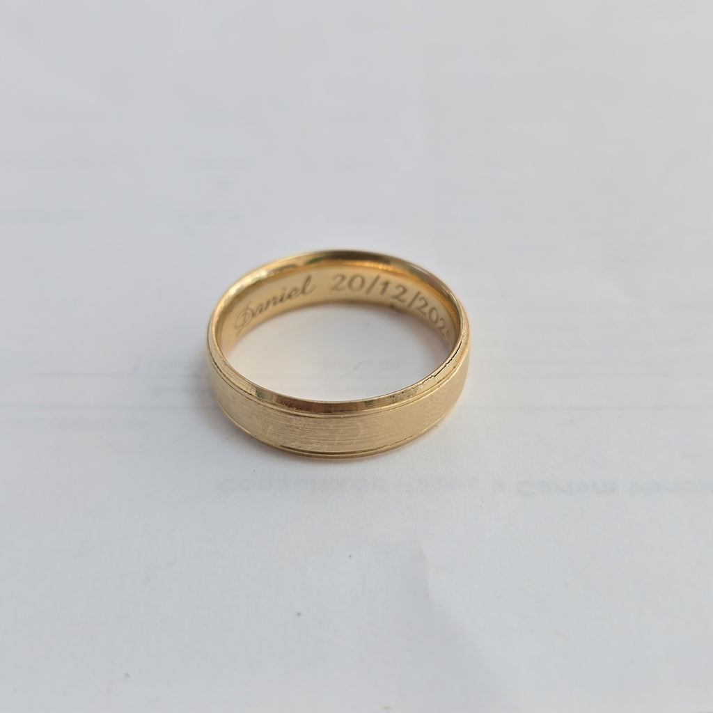 ARGOLLA ORO 14 K 2,80 GRMS (SEMINUEVO)