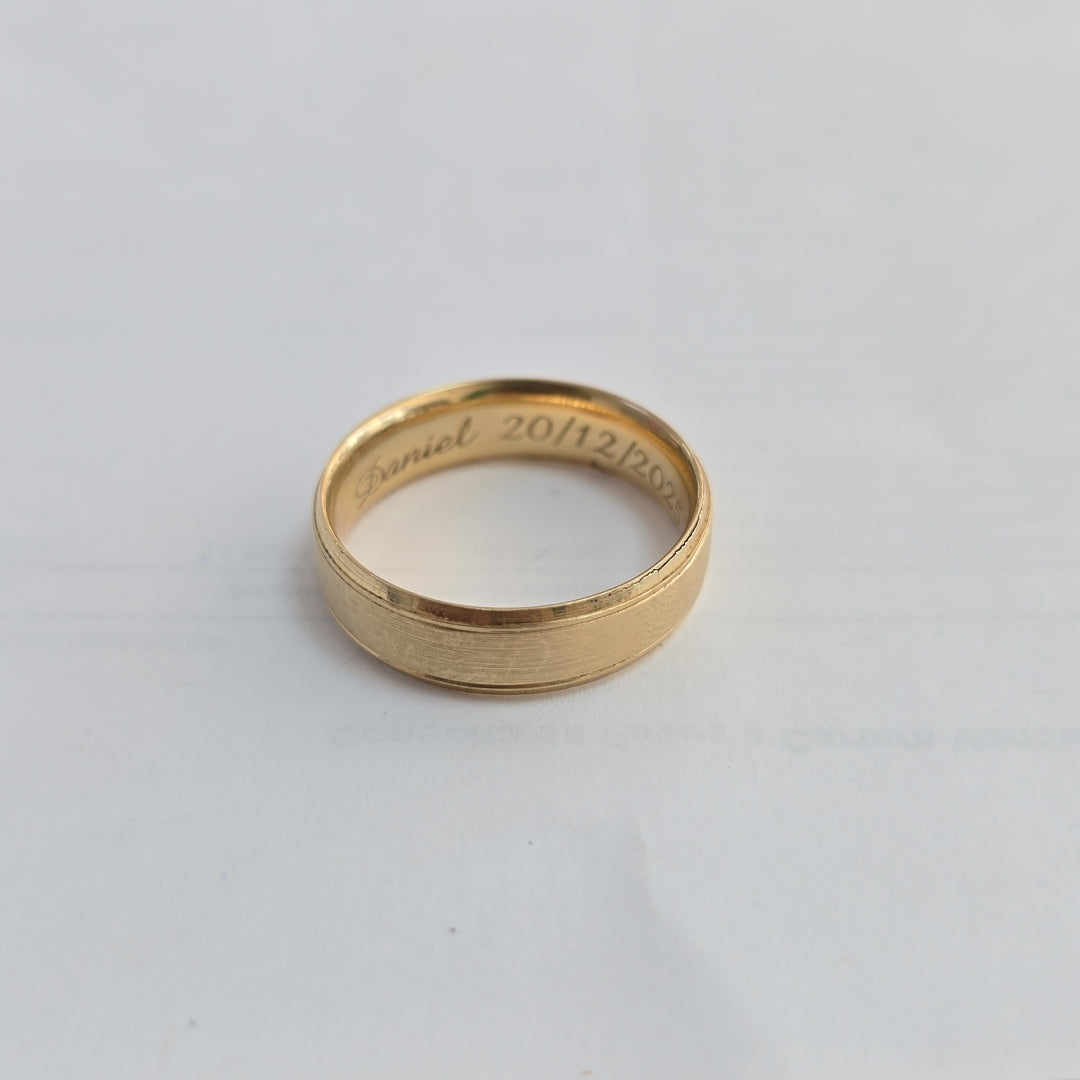 ARGOLLA ORO 14 K 2,80 GRMS (SEMINUEVO)