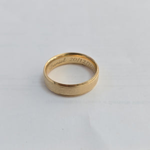 ARGOLLA ORO 14 K 2,80 GRMS (SEMINUEVO)