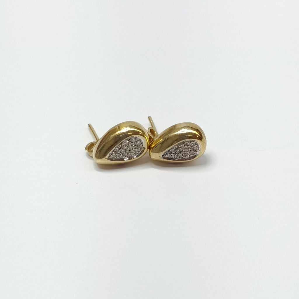 ARETES PAR ORO 14 K 4,60 GRMS (SEMINUEVO)