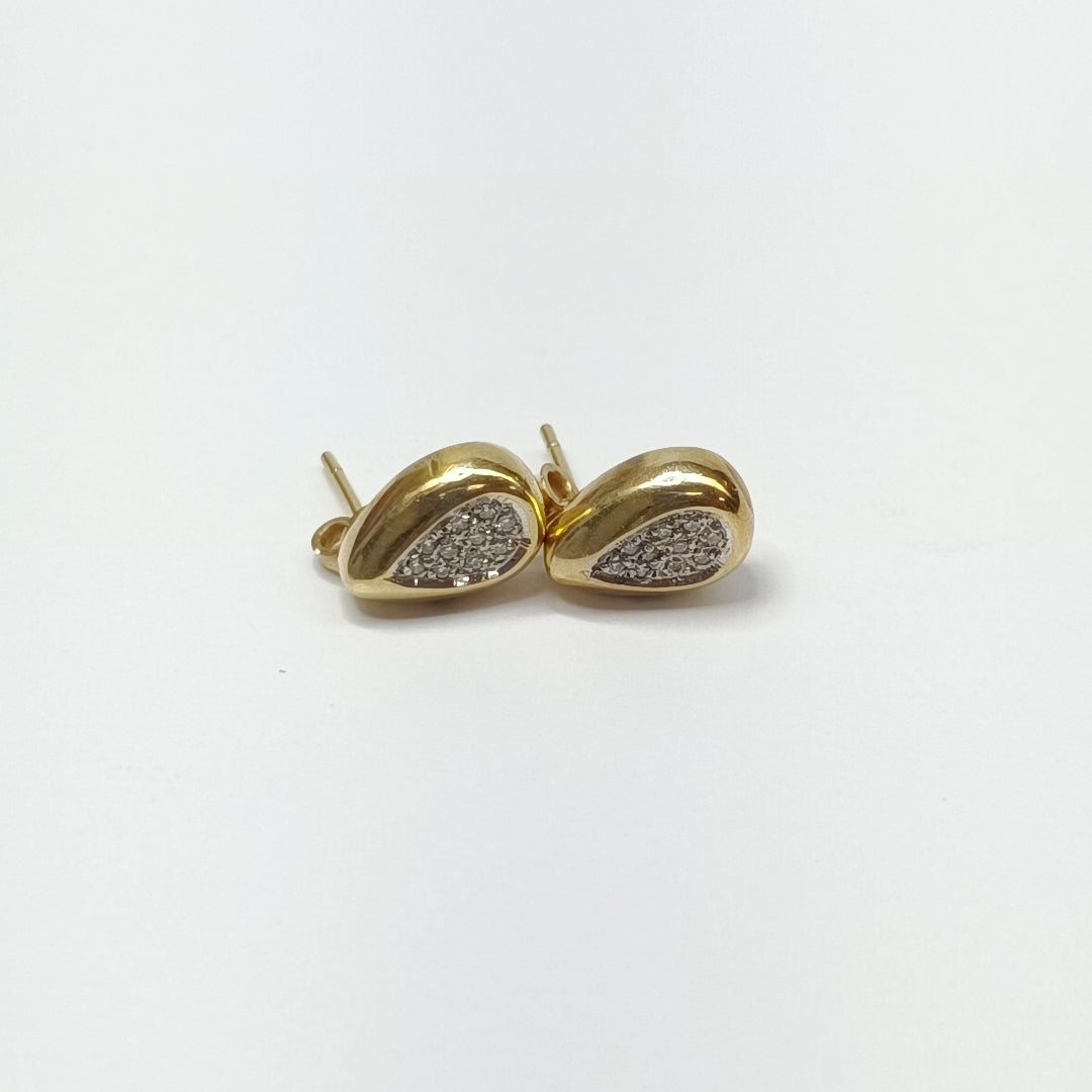 ARETES PAR ORO 14 K 4,60 GRMS (SEMINUEVO)