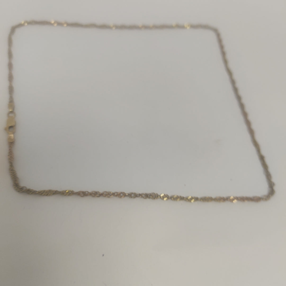 CADENA ORO COMBINADO 14 K 4.7 GRMS (SEMINUEVO)