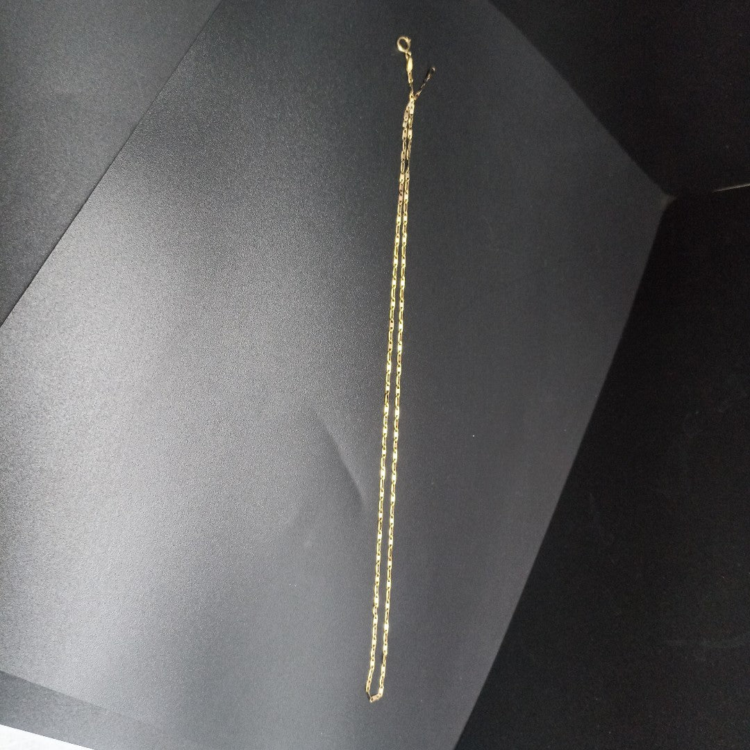 CADENA ORO COMBINADO 12 K 2,00 GRMS (SEMINUEVO)