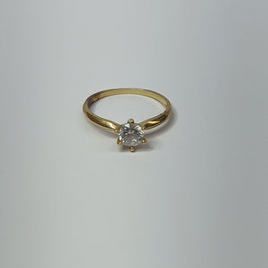ANILLO ORO 14 K 1.6 GRMS (SEMINUEVO)