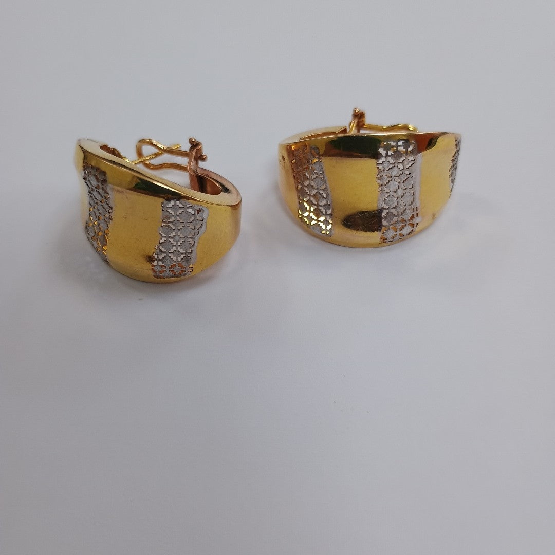 ARETES PAR ORO 8 K 5.9 GRMS (SEMINUEVO)