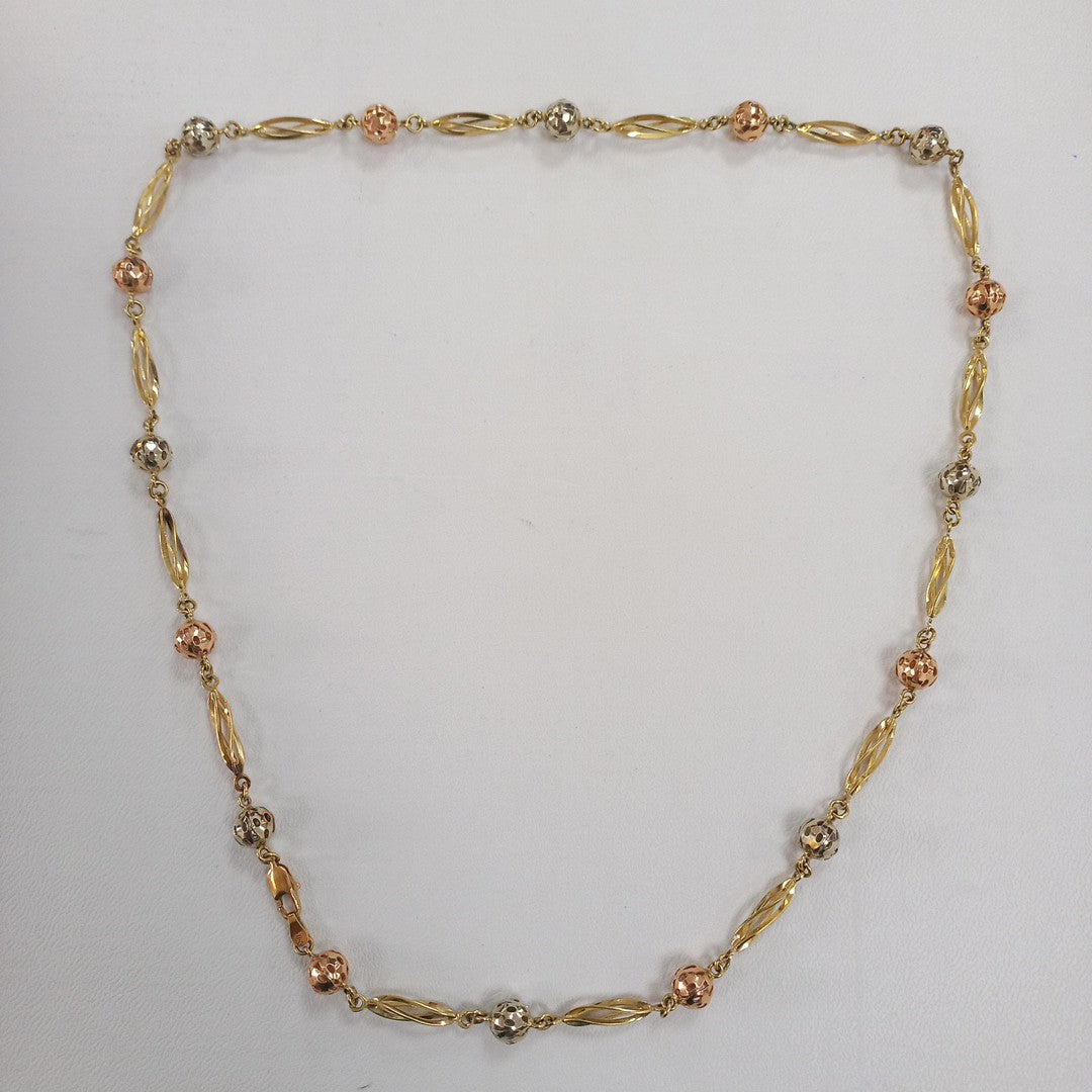 GARGANTILLA ORO 14 K 16.6 GRMS (SEMINUEVO)