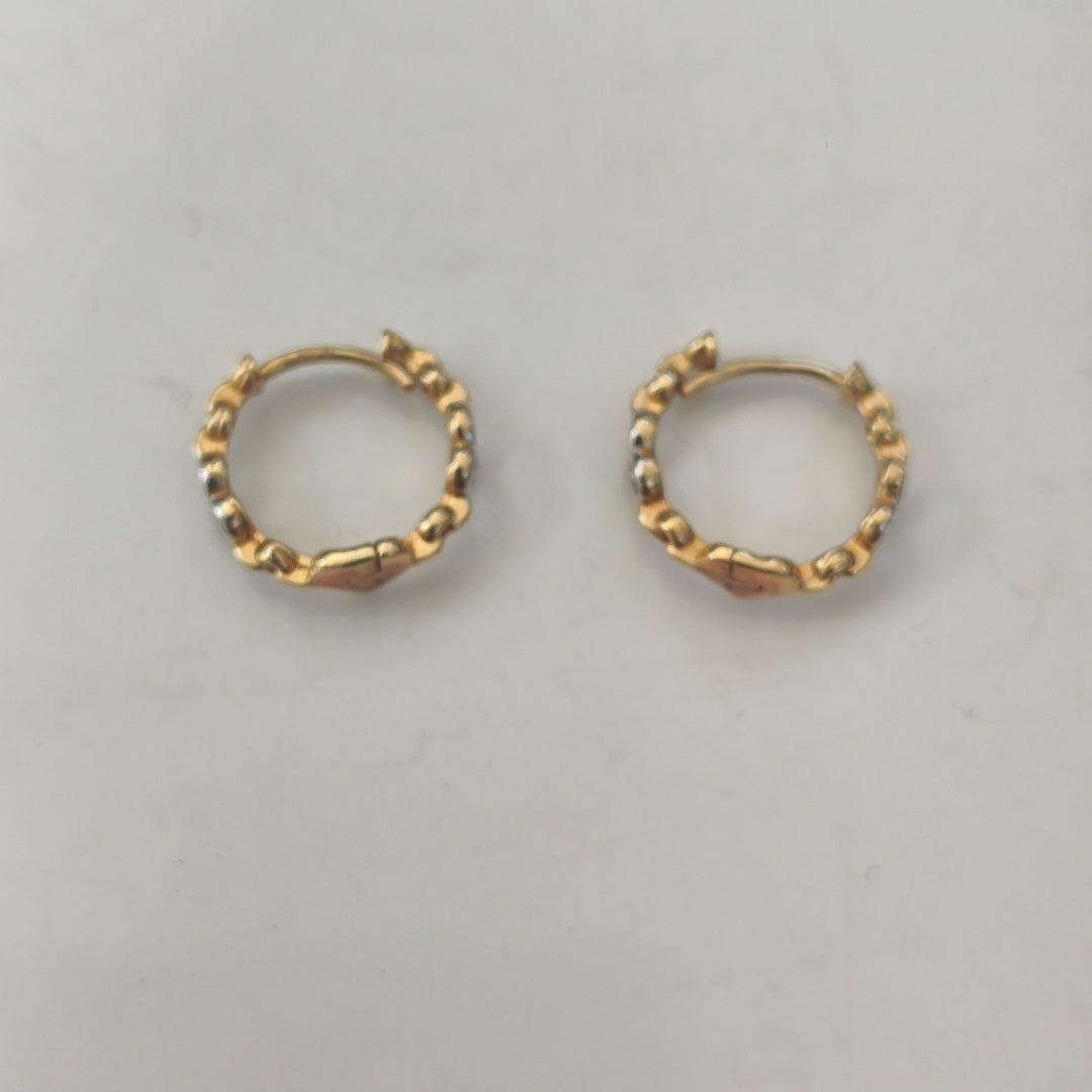 HUGGIES ORO 14K 1.7 (NUEVO)