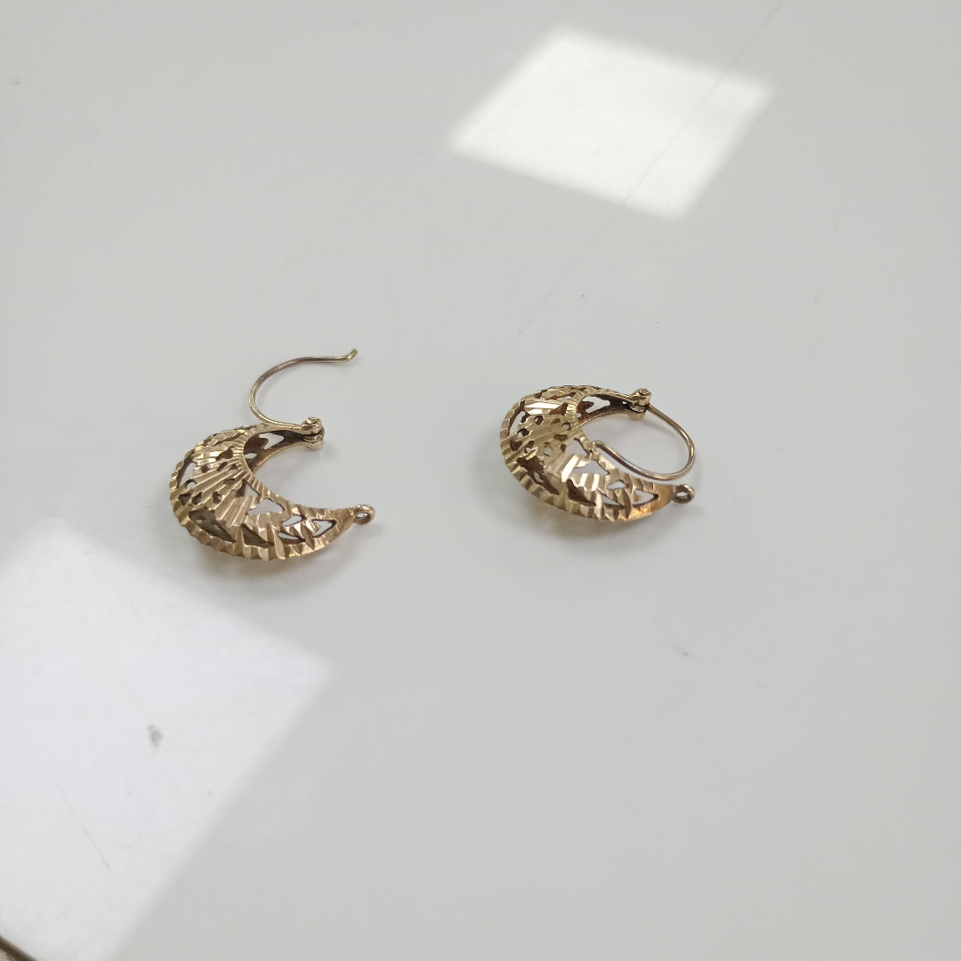 ARETES PAR ORO 10 K 2.1 GRMS (SEMINUEVO)