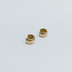 ARRACADAS PAR ORO,ORO COMBINADO 14 K 1,40 GRMS (SEMINUEVO)