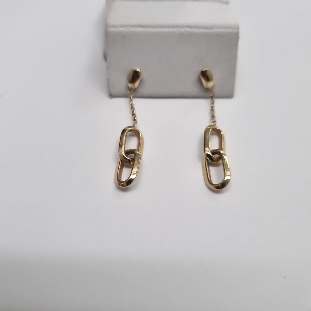 ARETES PAR ORO 14 K 2 GRMS (SEMINUEVO)