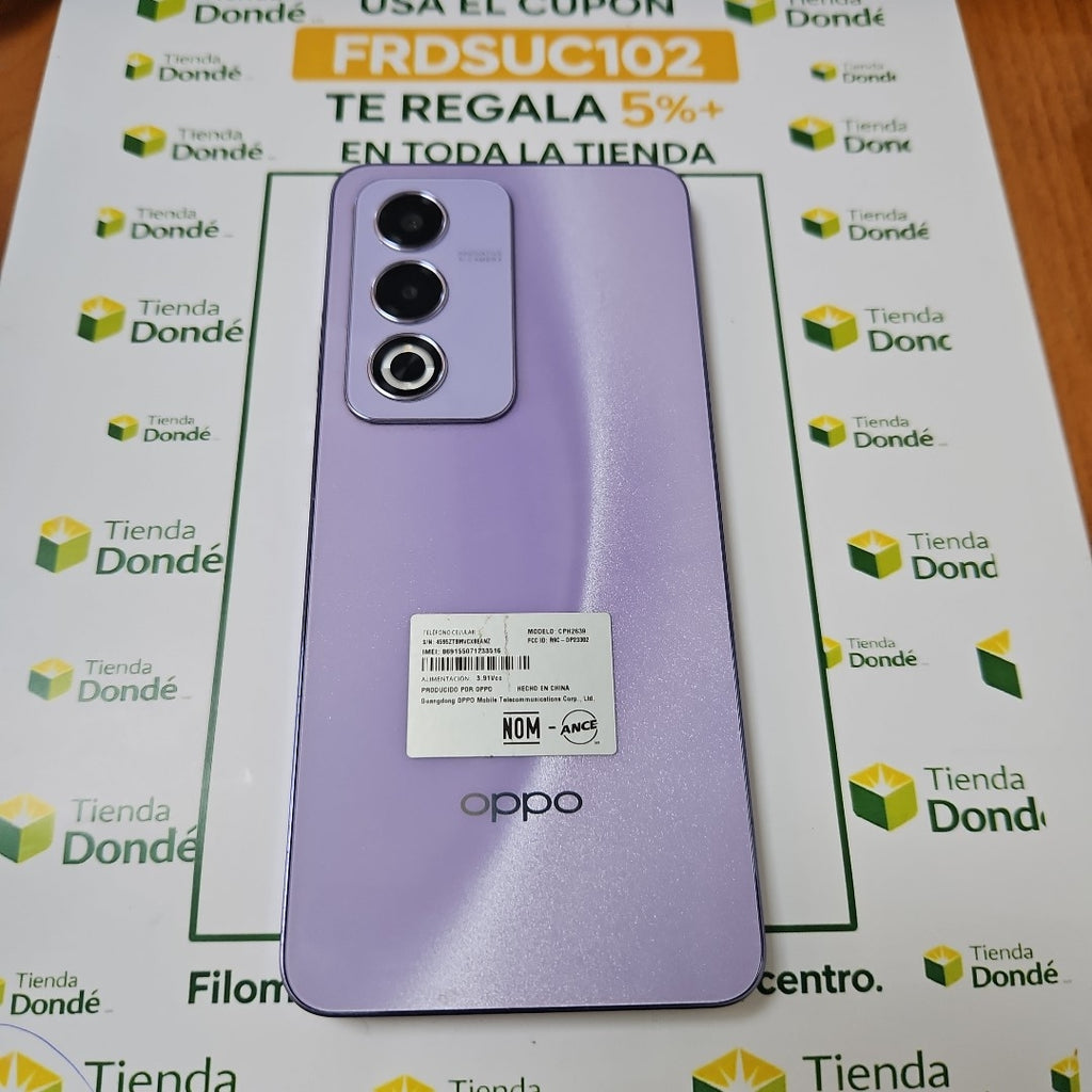 CELULAR OPPO  A80 5G CPH2639 (2024) 256 GB 8 GB RAM (SEMINUEVO)