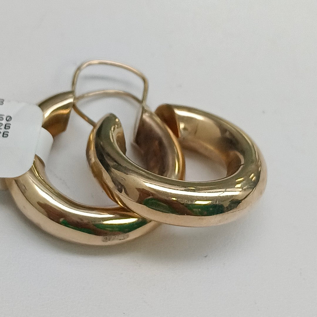 ARRACADAS PAR ORO 8 K 5.7 GRMS (SEMINUEVO)