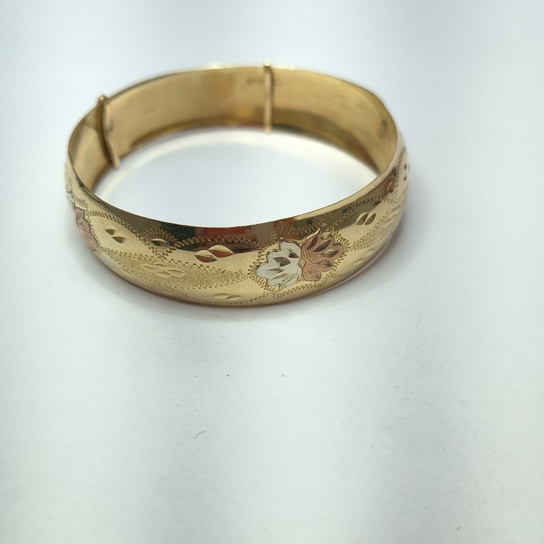 PULSERA RIGIDA ORO 14 K 15.9 GRMS (SEMINUEVO)