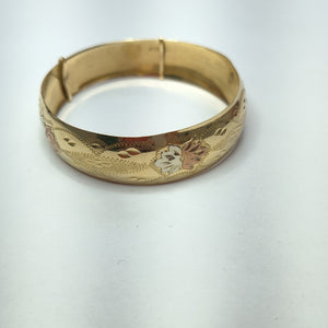 PULSERA RIGIDA ORO 14 K 15.9 GRMS (SEMINUEVO)
