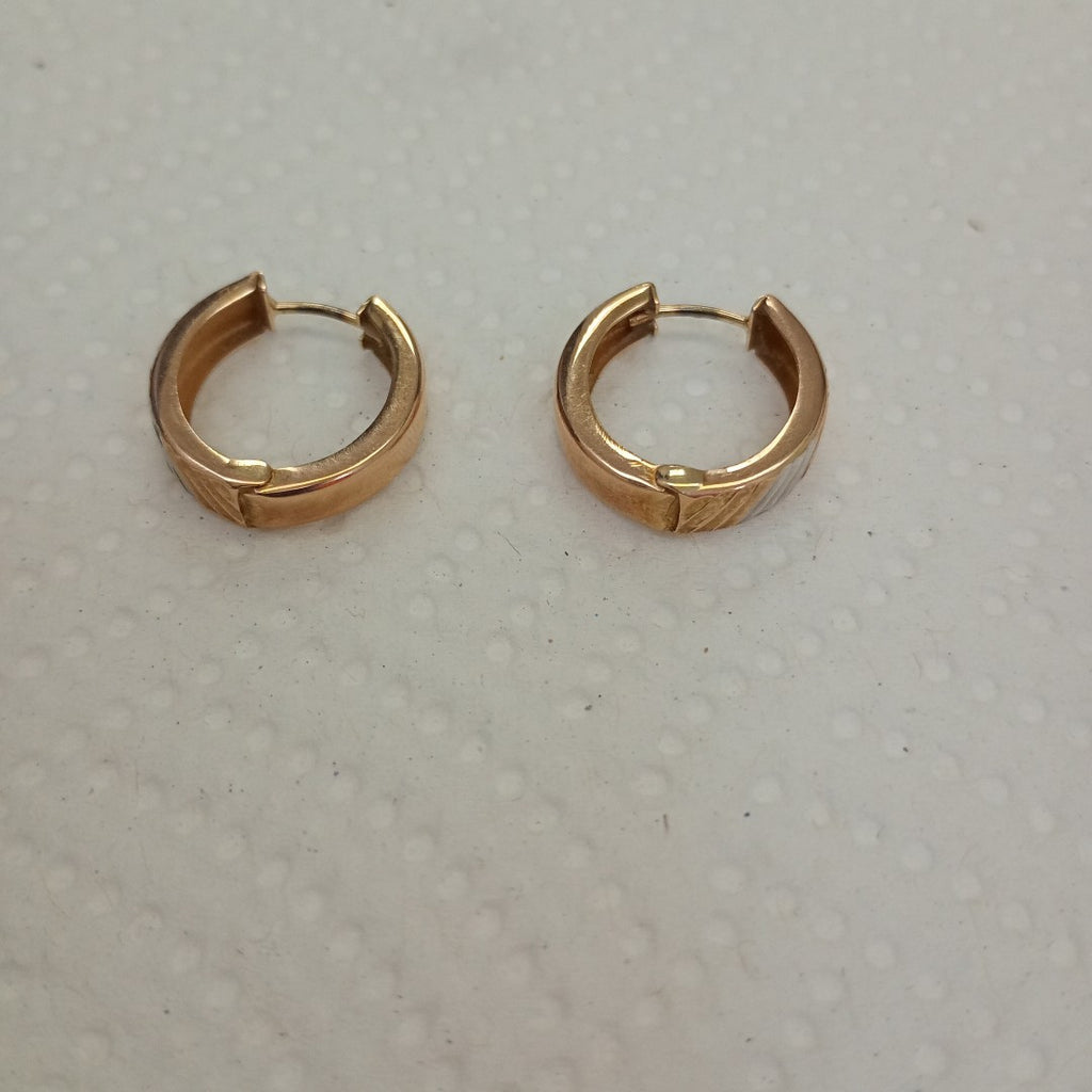 ARRACADAS PAR ORO 14 K 2,40 GRMS (SEMINUEVO)