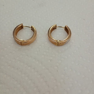 ARRACADAS PAR ORO 14 K 2,40 GRMS (SEMINUEVO)