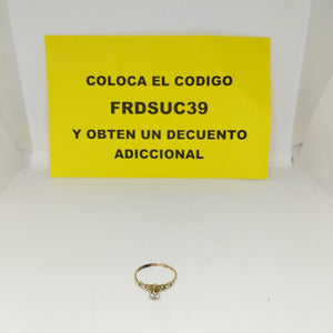 ANILLITO ORO 10 K 1,00 GRMS (SEMINUEVO)