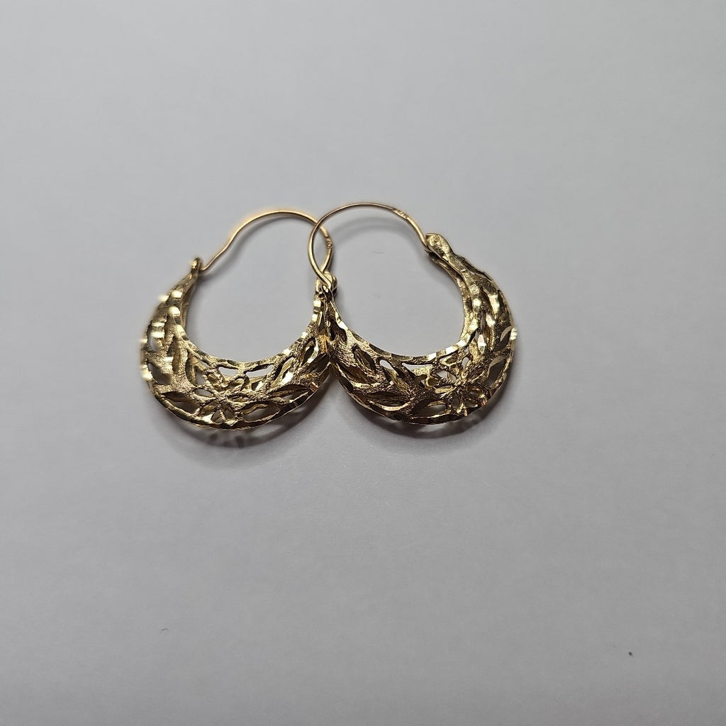 ARRACADAS PAR ORO 14 K 5 GRMS (SEMINUEVO)
