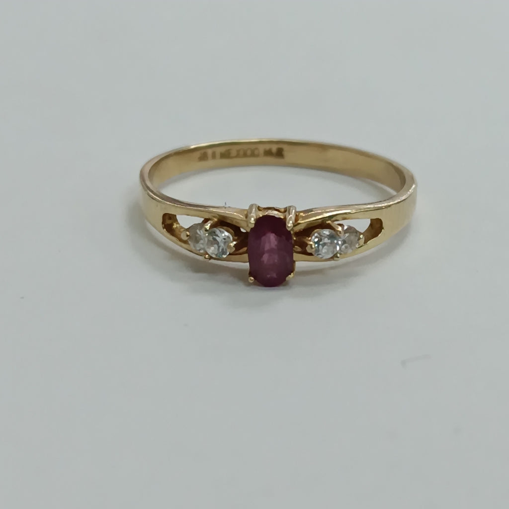 ANILLO ORO 14 K 1,90 GRMS (SEMINUEVO)