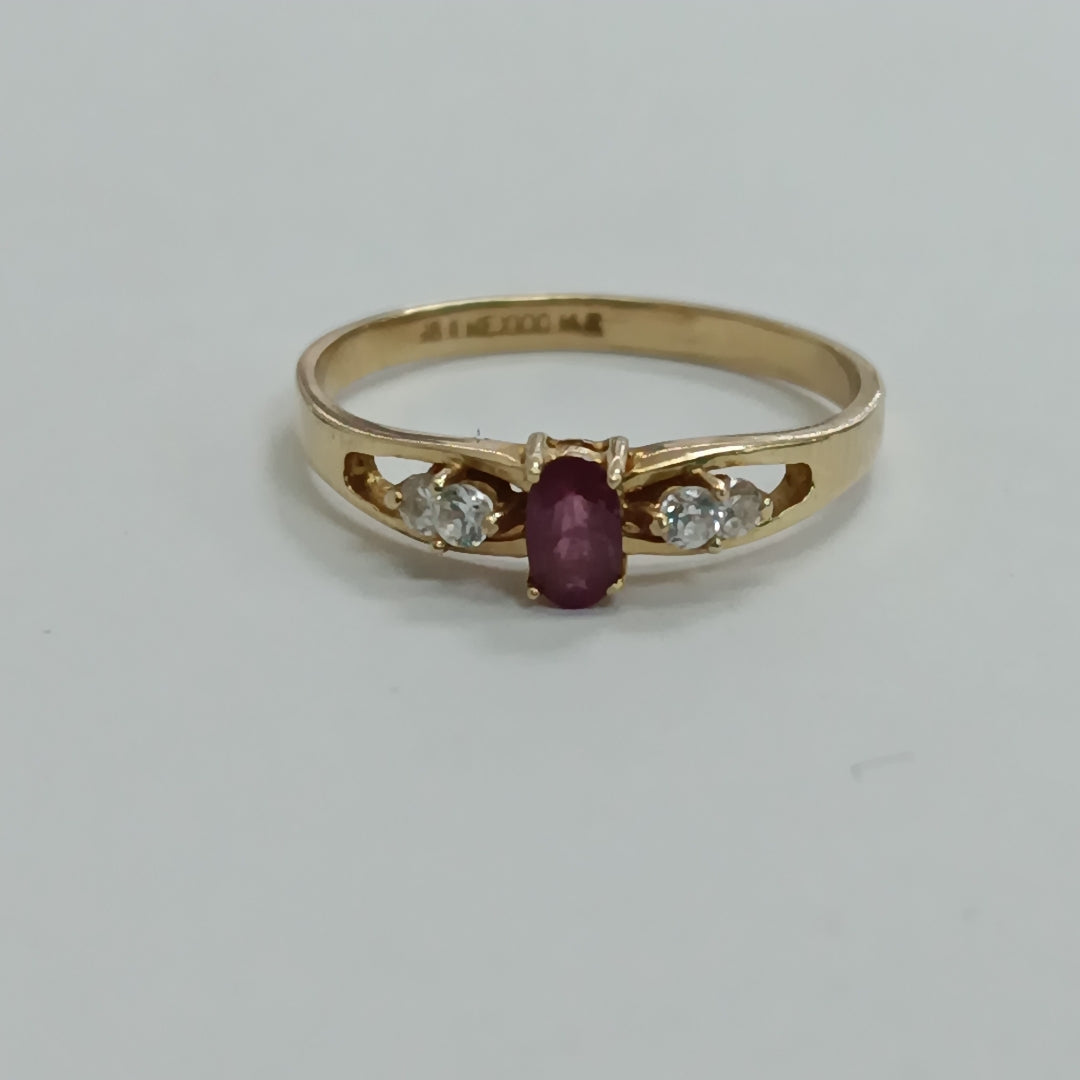 ANILLO ORO 14 K 1,90 GRMS (SEMINUEVO)