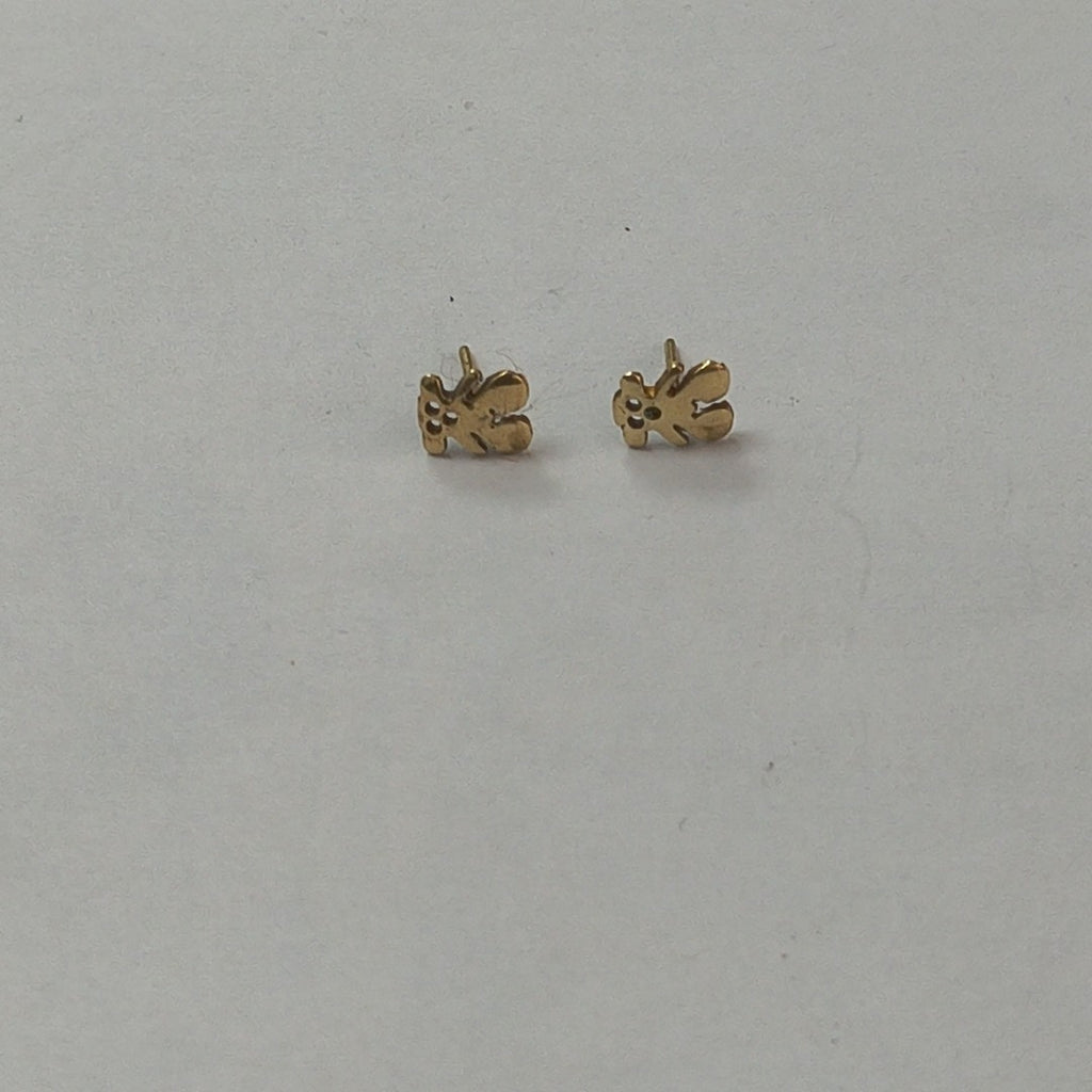 ARETES PAR ORO 14 K 0,80 GRMS (SEMINUEVO)