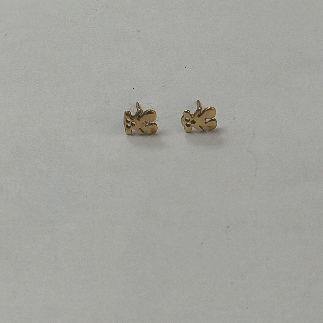 ARETES PAR ORO 14 K 0,80 GRMS (SEMINUEVO)