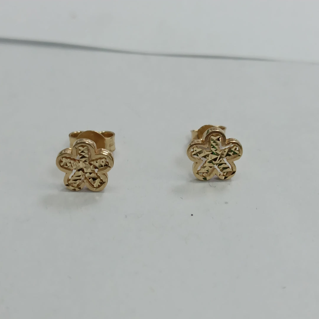 BROQUELES PAR ORO 14 K 1,00 GRMS (SEMINUEVO)