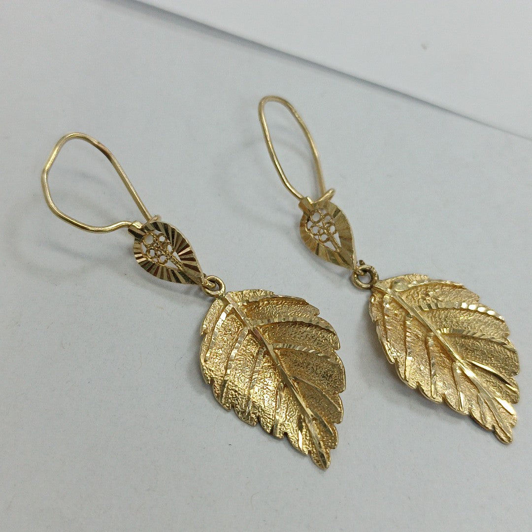 ARETES PAR ORO 14 K 4.1 GRMS (SEMINUEVO)
