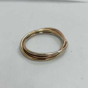 ANILLO ORO 14 K 2,00 GRMS (SEMINUEVO)