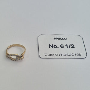 ANILLO ORO 14 K 2.8 GRMS (SEMINUEVO)