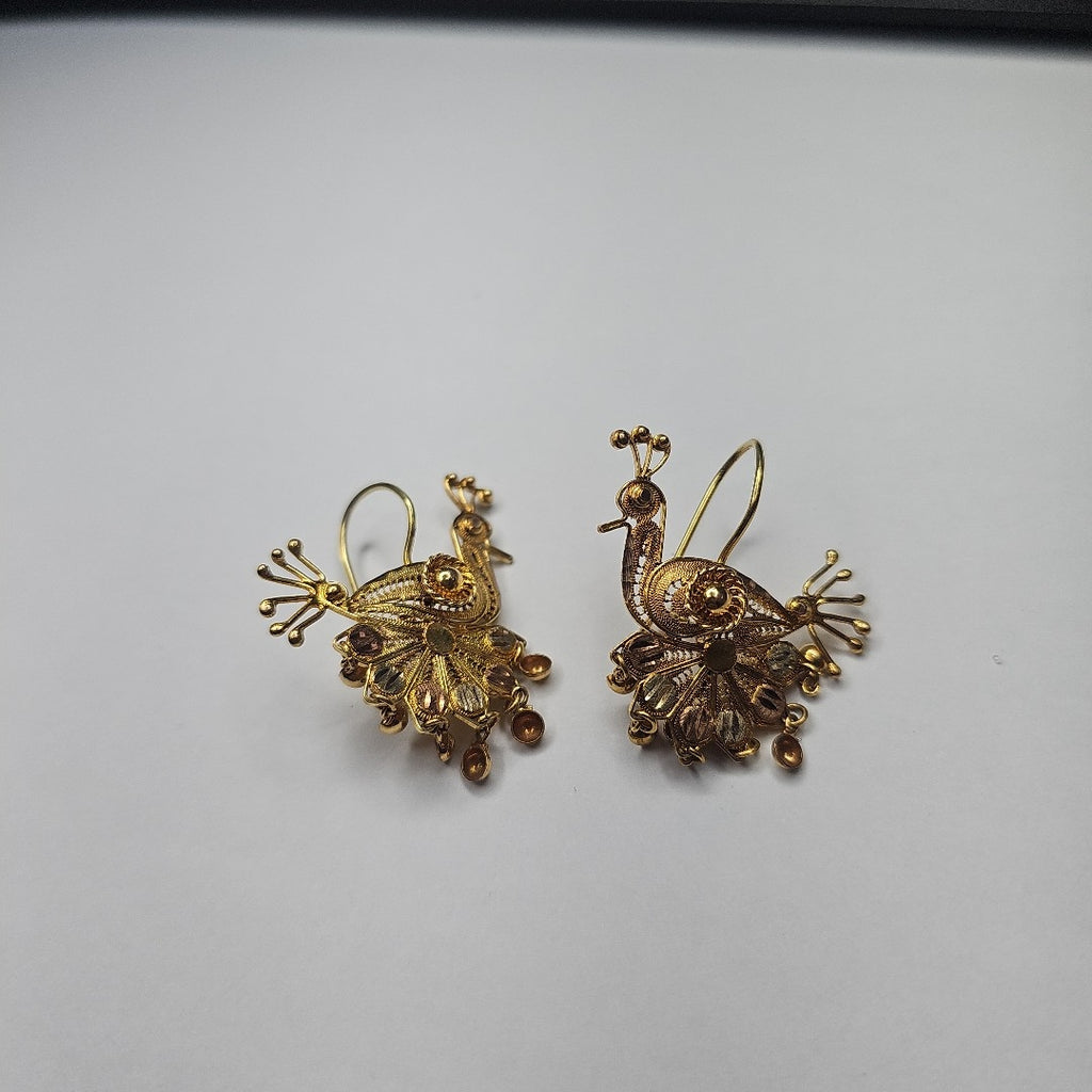 ARETES PAR ORO 8 K 5.2 GRMS (SEMINUEVO)