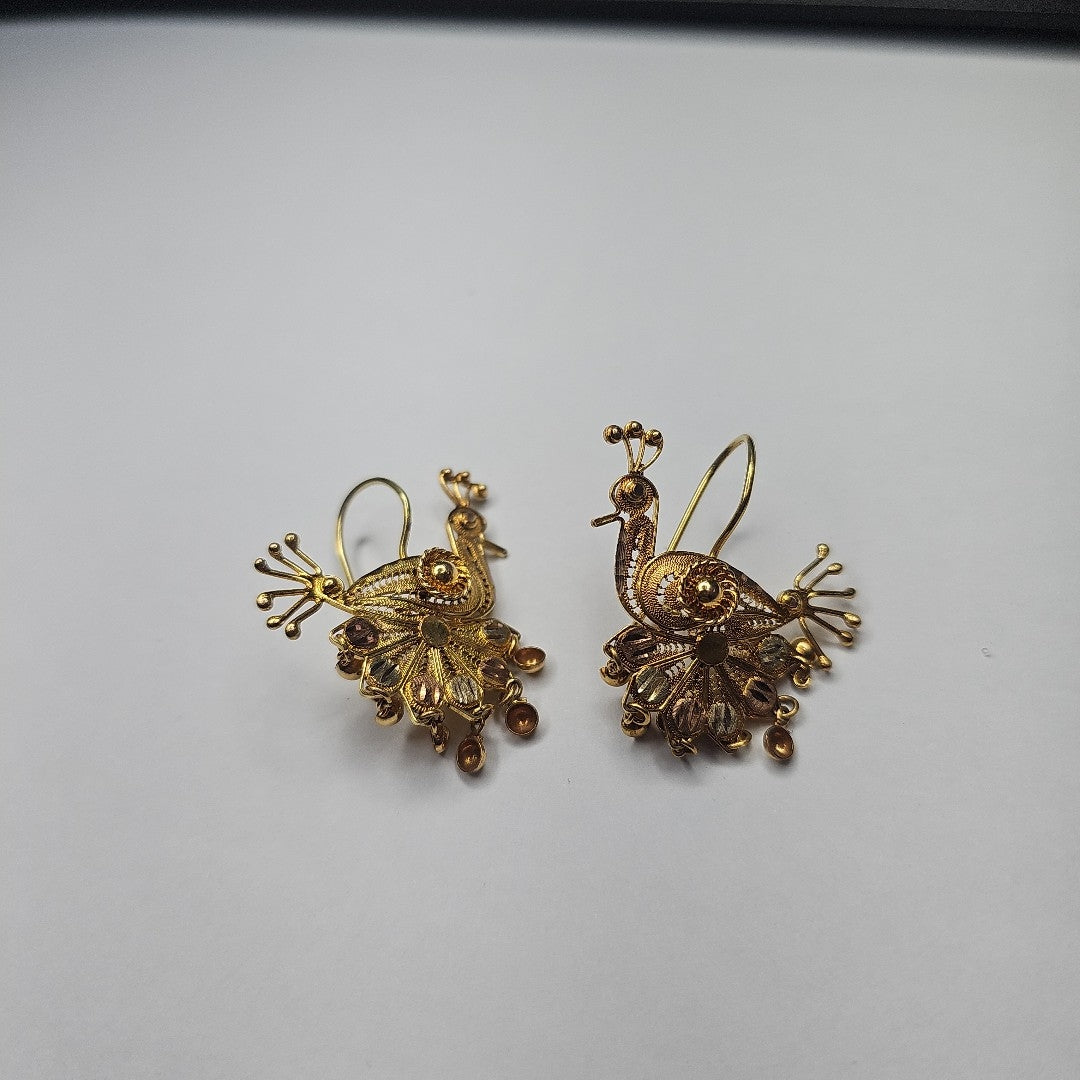 ARETES PAR ORO 8 K 5.2 GRMS (SEMINUEVO)