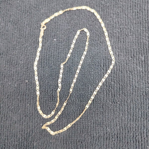 CADENA ORO COMBINADO 10 K 1,80 GRMS (SEMINUEVO)