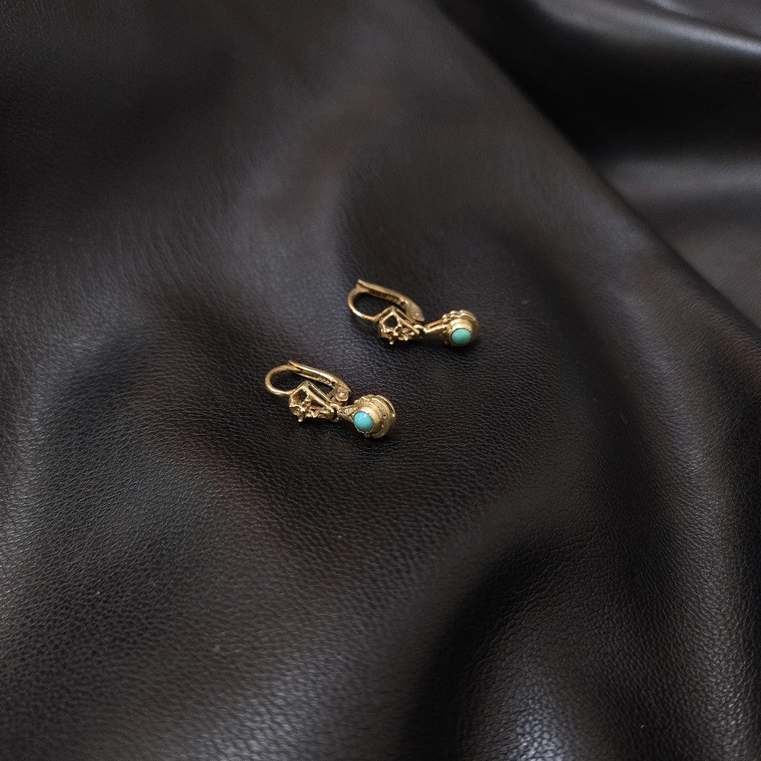 ARETES PAR ORO 10 K 1,80 GRMS (SEMINUEVO)