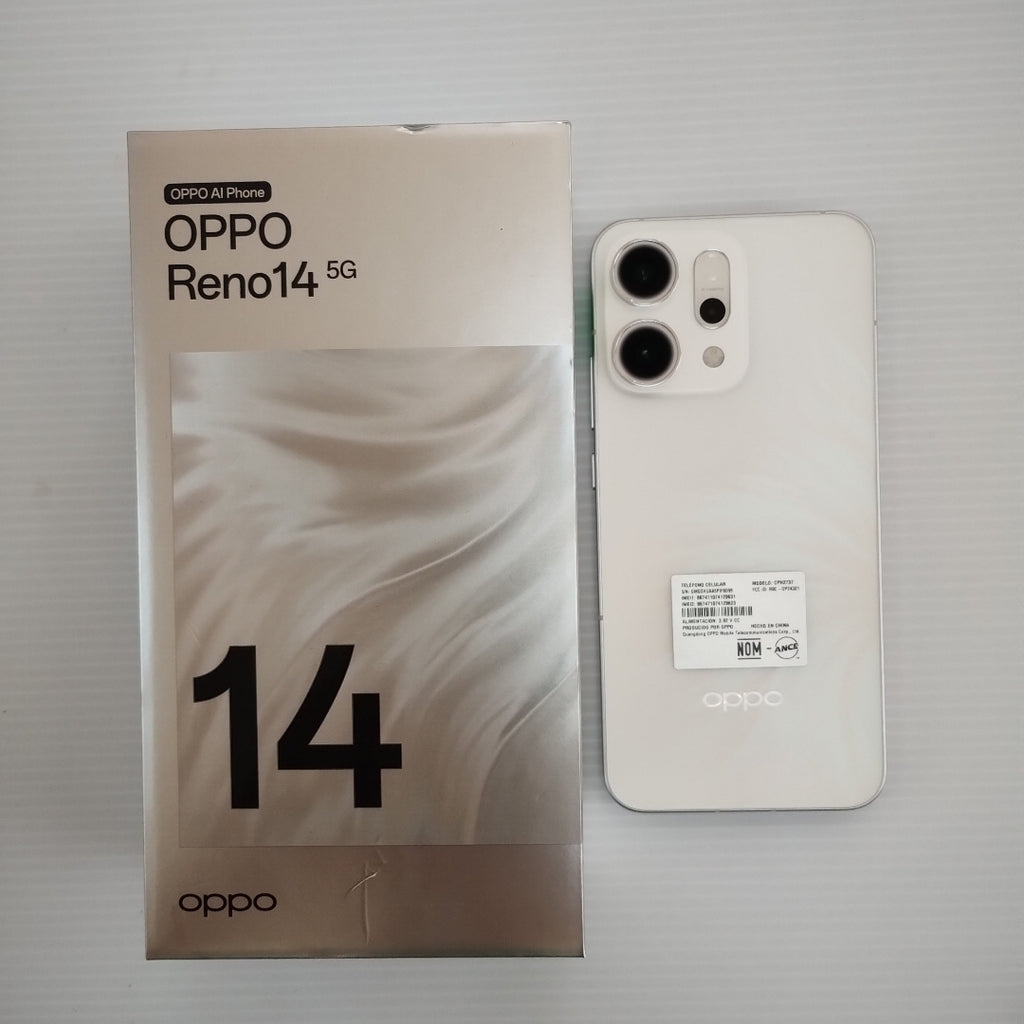 CELULAR OPPO  RENO14 5G CPH2737 (2025) 512 GB 12 GB RAM (SEMINUEVO)