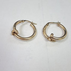 ARETES PAR ORO 10 K 2.5 GRMS (SEMINUEVO)