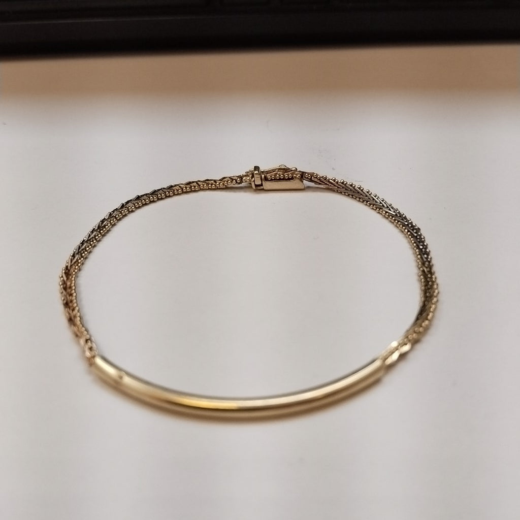 ESCLAVA ORO 14 K 6.1 GRMS (SEMINUEVO)